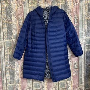 Women’s 1X Lands’ End Packable Down Coat